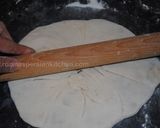 عکس مرحله 8 از دستور نان آلو پاراتا یک نان هندی