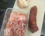 Foto del paso 2 de la receta: Arroz al horno con chorizo