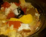 A picture of step 4 of Kafta Kabab.