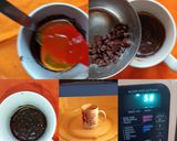 A picture of step 2 of Marmalade and Chocolate Mug cake in Microwave.
