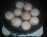 Foto del paso 3 de la receta Champiñones rellenos de jamón al horno