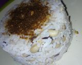 A picture of step 3 of Shinkafa da wake.