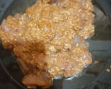 A picture of step 2 of Shajahani chicken with zafrani rice.