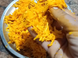 Raw Turmeric Curry (kachi haldi ki sabzi)