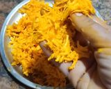 A picture of step 1 of Raw Turmeric Curry (kachi haldi ki sabzi).