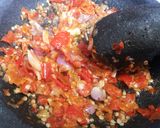 Foto langkah ke 2 dari resep Sambal Pete Daun Jeruk .