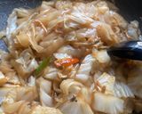 Foto langkah ke 4 dari resep Kwetiau Goreng Sayur Kol.