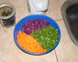 Foto del paso 3 de la receta: Ensalada Crocante tricolor