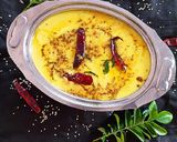 राजस्थानी प्याज़ की कढ़ी (Rajasthani pyaz ki kadhi recipe in Hindi रेसिपी चरण 9 फोटो