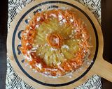 A picture of step 9 of Upside Down Apple Carrot Cake.