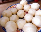 Hình bước làm 3 của món 💚 Bánh Trung Thu Nhân Đậu Xanh Trứng Muối Mini 50gr
