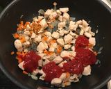 A picture of step 13 of Fluffy and Creamy Omurice with Demi-Glace Sauce.