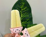 A picture of step 4 of Coconut Mung Bean Popsicles.