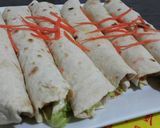 A picture of step 6 of Chicken Shawarma with Homemade Saj Bread.