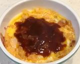 A picture of step 23 of Fluffy and Creamy Omurice with Demi-Glace Sauce.