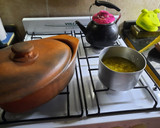 Foto del paso 5 de la receta: Chorizos con salsa, papa y fideos coditos