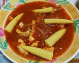 A picture of step 9 of Sopa de Tortilla (Mexican Cuisine).