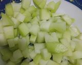 Foto langkah ke 1 dari resep Sayur Santan Labu Siam Tempe.