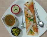 A picture of step 10 of Mysore Masala Dosa.