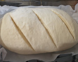 Kovász nélküli (élesztős) kenyér recept fázis 3 fotója