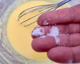 A picture of step 3 of Savory Yogurt Bundt Cake.