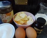 Foto del paso 1 de la receta: Pan relleno de mermelada de naranja y saúco