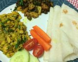A picture of step 8 of Chawal Roti (Rice Flatbread).