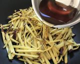 A picture of step 6 of ☆Sweet Potato Honey Kinpira☆.