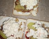 A picture of step 6 of Chicken cheese sandwhich.