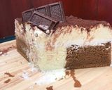รูปขั้นตอนการทำที่ 11 ของ เค้กทีรามิสุ(Tiramisu Chiffon Cake)