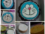 Simple birthday cake metode butter transfer frozen