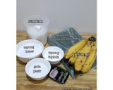 Foto langkah ke 1 dari resep Nagasari Pisang.