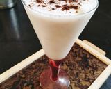 A picture of step 5 of Banana almonds milkshake.