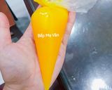 Hình bước làm 4 của món Hoa và bánh tặng cô ngày 20.11