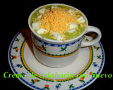 Foto del paso 6 de la receta: Sopa ligera de calabacín con huevo