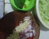 Foto langkah ke 1 dari resep Tumis labu rebon.