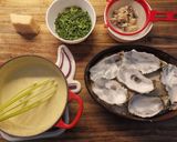 Une image de l'étape 11 de Huitres Gratinées à la Sauce Vin Blanc.
