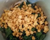 Foto langkah ke 1 dari resep Oblok-oblok Daun Singkong Tempe Teri.
