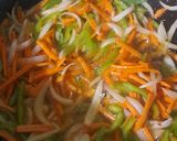 A picture of step 7 of Noodles Manchurian In Veg Chowmein Bowl.