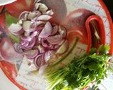 A picture of step 4 of Dry fry beef.