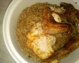 A picture of step 3 of Brown rice with potato and carrot gravy.