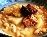 A picture of step 4 of Slow Cooker Stewed White Beans (Crock Pot).