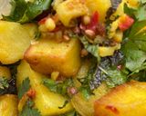 A picture of step 3 of Green Batata Harra 🌱 (Spicy Lebanese Mezze Potatoes).
