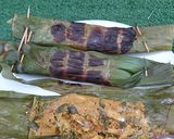 Foto langkah ke 7 dari resep Pepes teri basah kemangi enak.