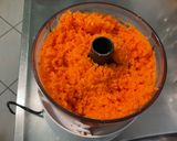 Une image de l'étape 5 de Gratin multicolore de quinoa aux carottes, tomates,coriandre et brie de Meaux.
