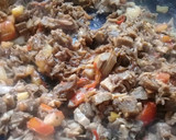 Foto del paso 5 de la receta: Carne con salsa BBQ 🍖