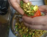 स्टफ्ड टोमेटो विद क्रंची वालनट (stuffed tomato with crunchy walnut recipe in Hindi) रेसिपी चरण 11 फोटो