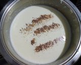 A picture of step 4 of Cream of Cauliflower Soup.
