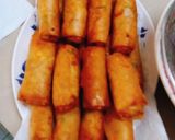 Hình bước làm 4 của món Chả giò bắp