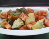 Foto del paso 4 de la receta: Ensalada con espárragos y alcachofas